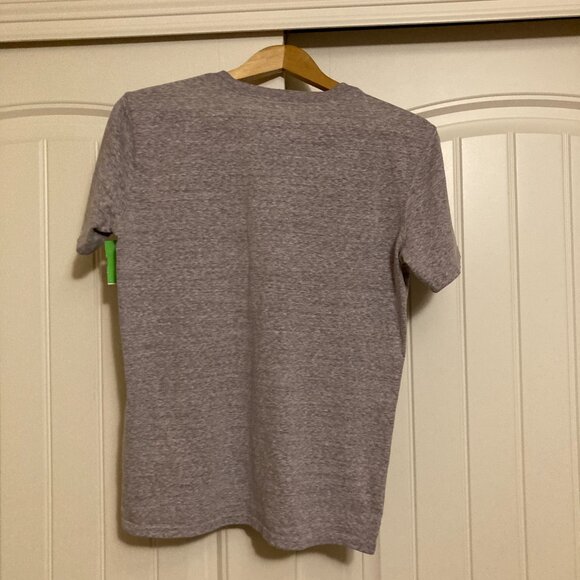 Carhartt Pocket T Shirt Small 4-6 Marled Purple Short Sleeve Crew Neck Cotton - Picture 3 of 4